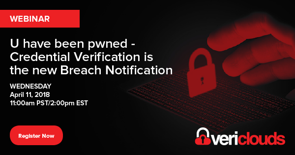Webinar - U Have Been Pwned - image webinar-U-have-been-pwned on https://www.vericlouds.com