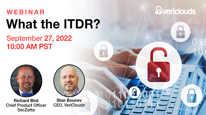 Join us for the What the ITDR webinar on September 27th at 10:00am PST.